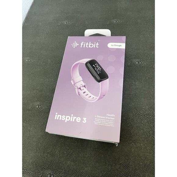 Fitbit Inspire 3 Health & Fitness Tracker - Lilac Bliss - Sealed - Picture 3 of 8